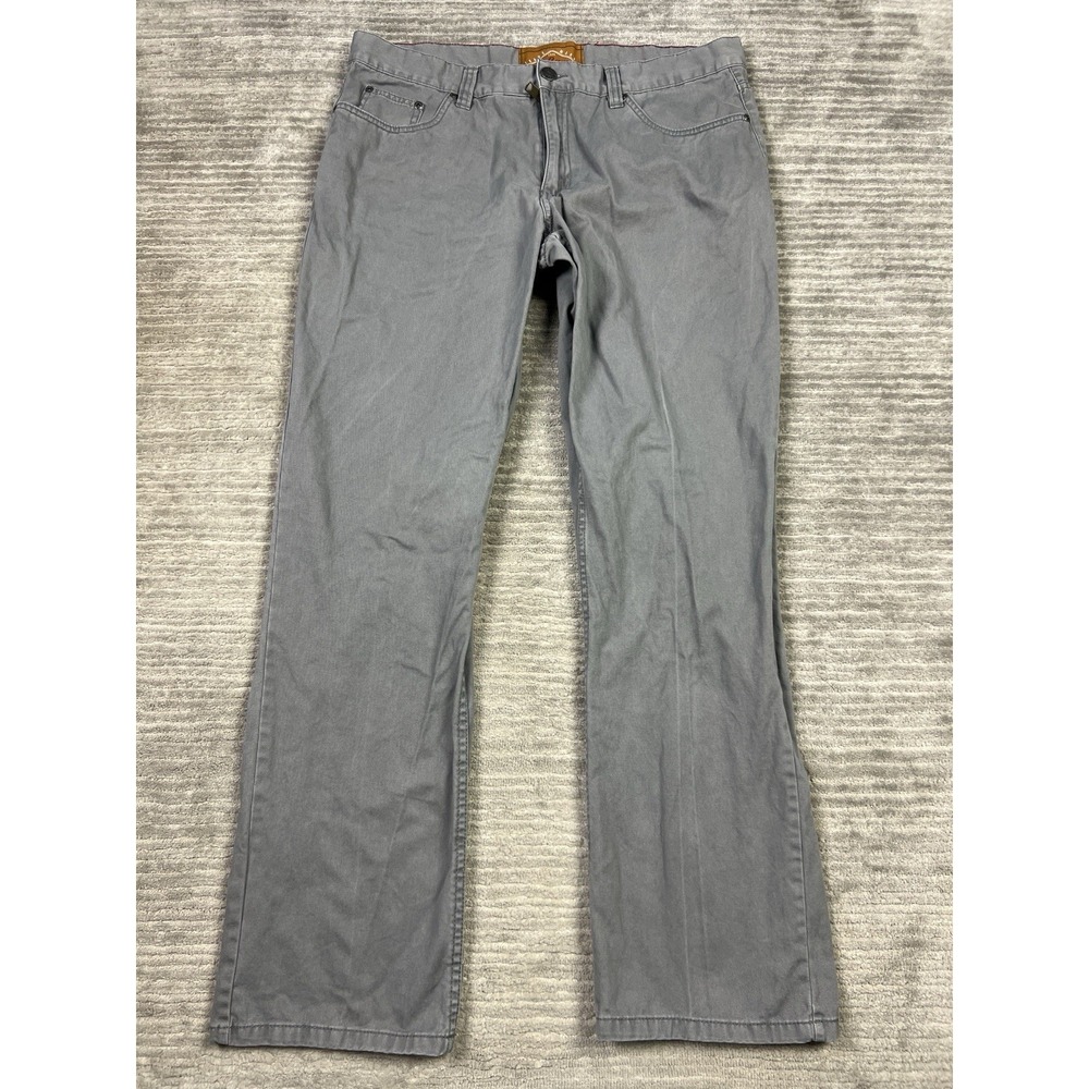 Red Camel Jeans Mens 36x32 Gray Straight Leg Casual‎